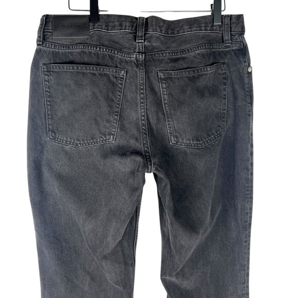 Everlane Women's The Slouched Bootcut Jean in Washed Black Relaxed Denim Size 29 - Picture 8 of 13